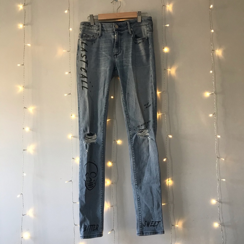 Super rare Black Orchid Jeans
